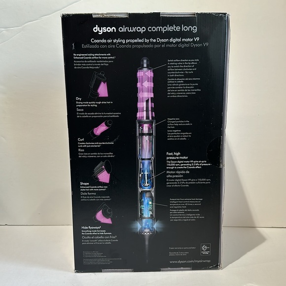 Dyson Airwrap Complete Long Special Edition Vinca Blue/Rose - Picture 3 of 8